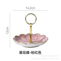 Ceramic jewelry dish - instagrammable european style, exquisite high-end trinket organizer, creative desktop display