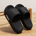 New arrival labeling thick sole non-slip eva sandals thick soleeva non-slip bathroom women's slippers home portable