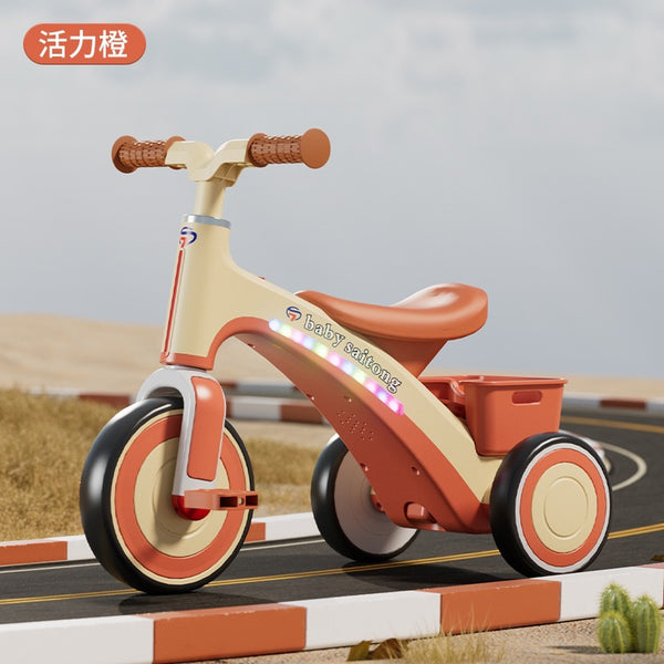 New children's tricycle baby push tricycle children's bicycle 3-6 years old boy and girl baby stroller