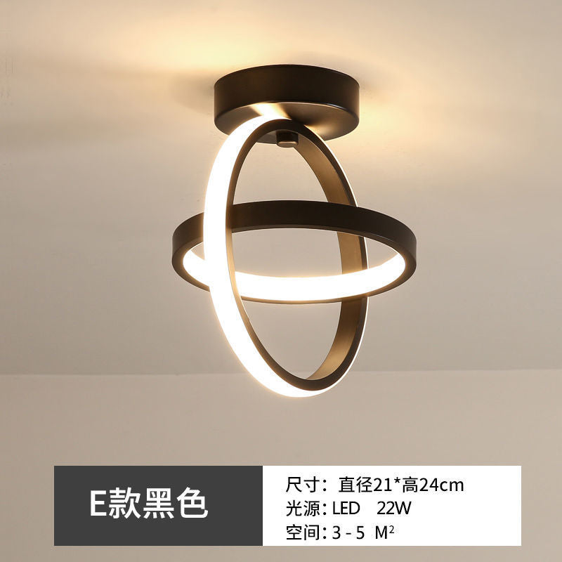 LED Aisle Light Modern Simple Entry Foyer Light Creative Balcony Light Nordic Smart Lighting