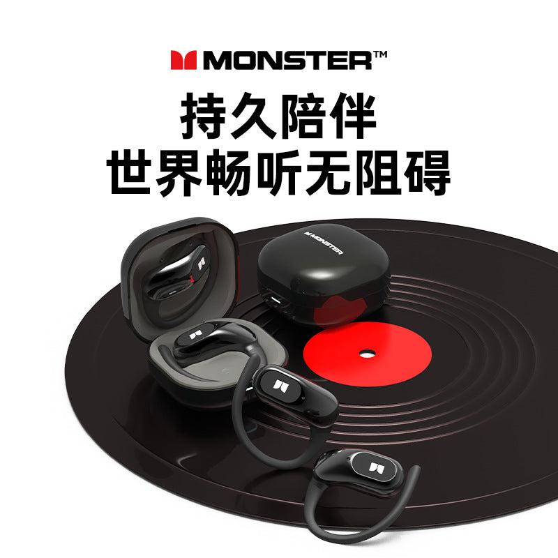 Suitable for monst/mosheng mq036/sound wireless bluetooth headset ear-mounted sports noise reduction non-in-ear high quality