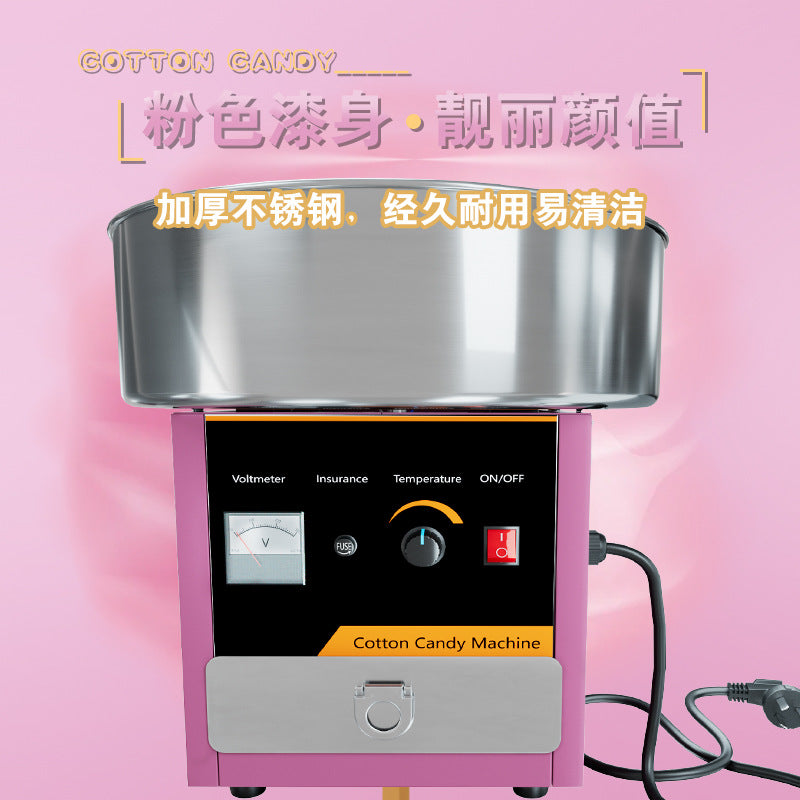 Small commercial desktop marshmallow machine electric automatic fancy new stainless steel marshmallow machine stall