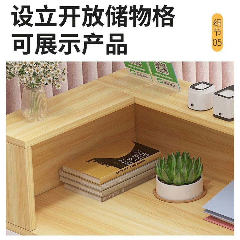Cashier counter modern casual store small popular clothing store counter front bar table beauty salon reception desk