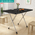 Folding table, folding dining table, simple for home, small table for eating, rental house, stall, casual small apartment dining table