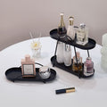 Cosmetic storage rack iron art jewelry box jewelry organizer desktop decoration ornament vanity organizer nordic style