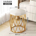 Accessible luxury dressing table bird's nest stool makeup table scandinavian girls bedroom makeup casualpopular octagonal makeup chair