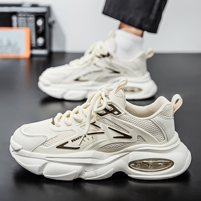 2006 spring new men's breathable mesh sneakers - hot selling youth athletic shoes, casual chunky sole, versatile dad shoes, trendy footwear