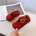 Girls' leather shoes - new autumn  korean style, soft sole flats for kids, fashionable loafers, princess shoes for students