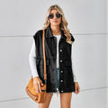 Ebayfashion cross-border  new arrivalsummer denim vest waistcoat fashion denim sleeveless vest for women