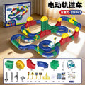 High-speed rail anti-gravity levitation building blocks - magnetic electric assembly toy for boys and girls
