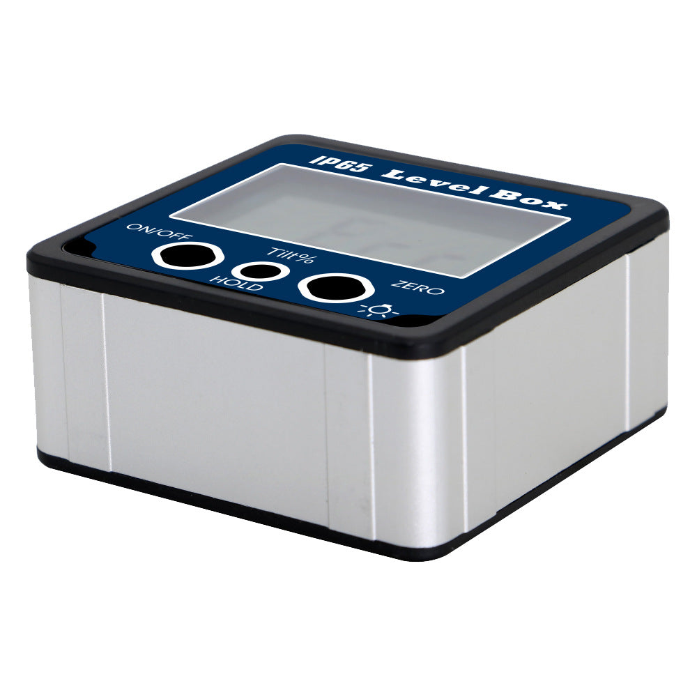 New IP65 digital display inclinometer, inclinometer, angle measurement, horizontal ruler, strong dipping angle box wholesale