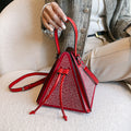 This year's popular women's bags: 2025 new korean-style fashionable studded, trendy, hand-held, crossbody, triangular small square bags