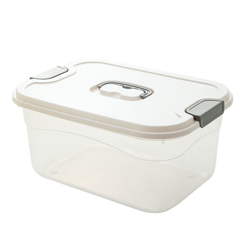 Bedside wardrobe storage box extra large transparent plastic storage box wholesale toy quilt clothes storage box customization