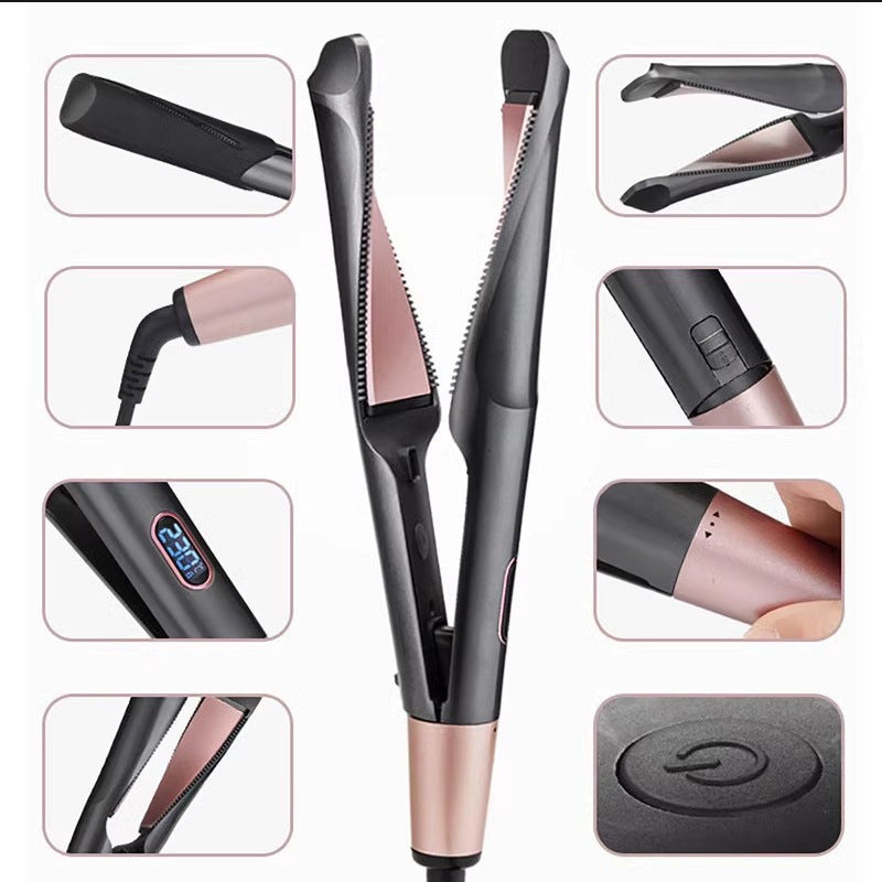 Cross-border explosion Spiral hair straightener Rotating twisting curling iron Automatic curling hair Wave Electric heating Hair temperature control splint