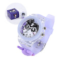 Kids' watch for girls - time-only, waterproof, drop-resistant, cute cartoon design, luminous, elementary school girl's analog-digital watch