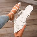 summer new arrival: plus-size women's flat slippers for cross-border e-commerce. available in sizes 36-43. wholesale options available. dropshipping to  and