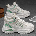 Men's shoes 2025 new spring casual trendy brand versatile thick sole height increasing men's hiking martin boots athletic dad shoes