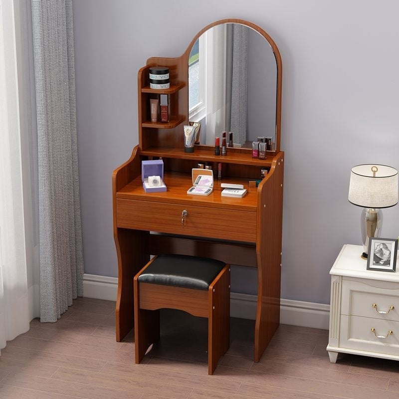 Bedroom mini small apartment simple modern casual dressing table economical multi-functional dressing table popular dressing table