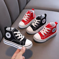 Kids' canvas shoes -  spring/autumn new collection: boys' casual shoes, korean style girls' mid-top canvas sneakers, toddler skate shoes