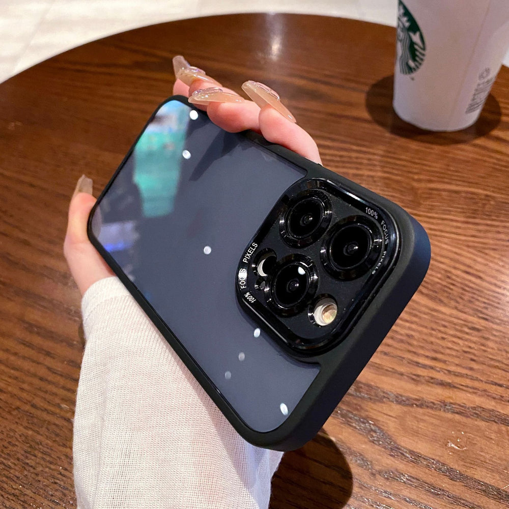 Golden shield compatible iphone 17 metal lens phone case, hardware eye protection, apple 16 full coverage drop-proof protective shell with magnetic attachment