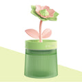 Flower air humidifier tabletop sunflower humidifier bedroom gardenia colorful atmosphere light sprayer