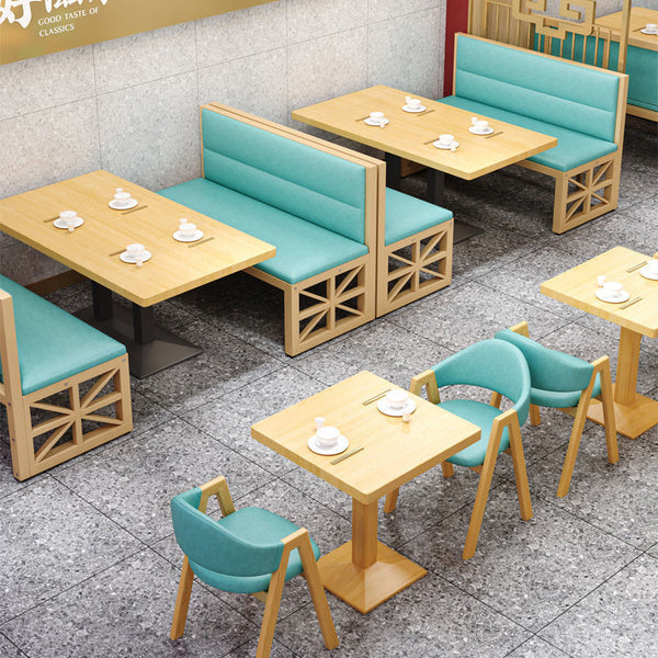 Restaurant Snack Hotel Internet celebrity Milk tea shop Dessert shop Cafe Burger shop Commercial sofa booth Table and chair combination