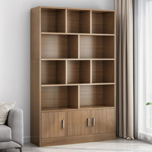 Bookshelf floor-standing storage rack living room for home wall-mounted storage cabinet storage cabinet office filing cabinet simple bookcase