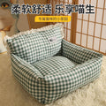 Pet sofa cat bed - all-season warm dog bed - trendy princess style pet mat - dog & cat supplies