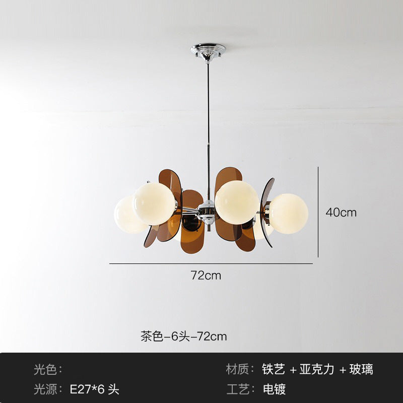 Full Spectrum Magic Bean Living Room Chandelier Memphis Medieval Vintage Creative Premium Bedroom Study Bauhaus Lighting