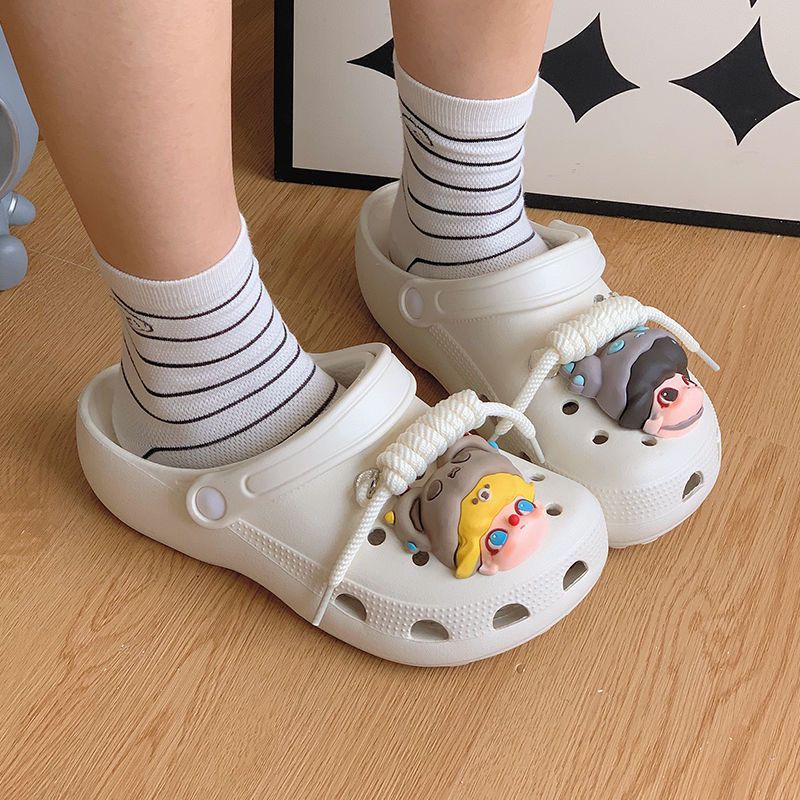 Shoe flower shoe buckle hole cartoon diy cute accessories new arrival stereo decorative accessories detachable