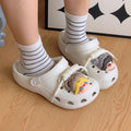 Shoe flower shoe buckle hole cartoon diy cute accessories new arrival stereo decorative accessories detachable