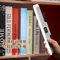 Clock small desk lamp eye protection lamp learning special led bedside lamp college student dormitory bed charging cool lamp