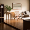Scandinavian solid wood rope lounge chair single sofa chair b&b hotel lazy chair balcony casual saddle chair reading chair