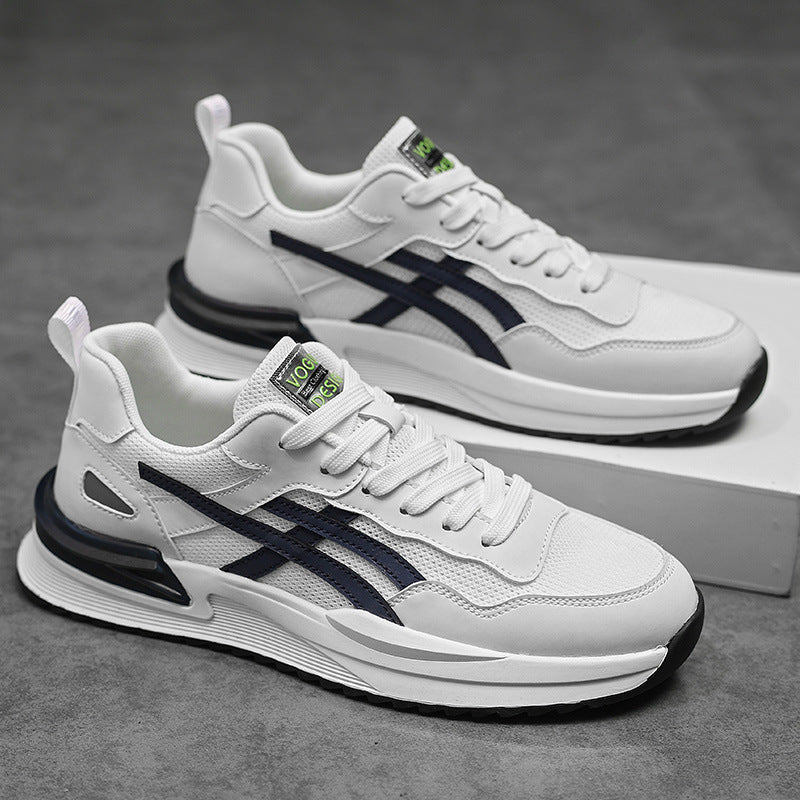 Men's winter 2025 new casual athletic shoes, men's spring retro mesh breathable anti-odor trendy shoes