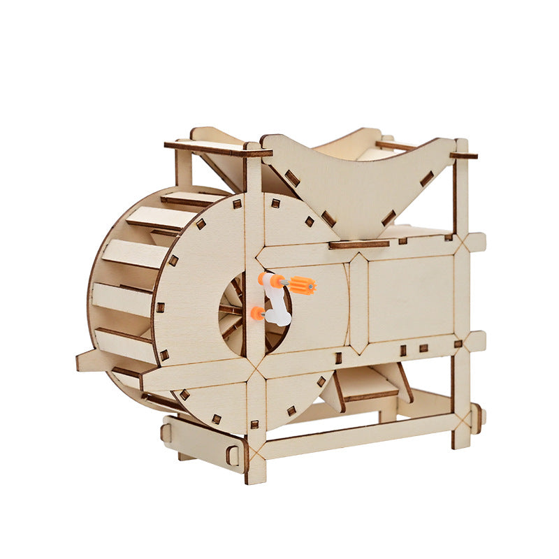 Wind grain machine, science and technology innovation agricultural tool model DIY technology small production primary school students labor teaching aids classroom puzzle material package
