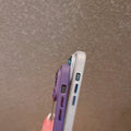 Suitable for iphone16pro electroplated glitter lens film mobile phone case wholesale apple 15 transparent acrylic protection