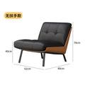 Single hotel lobby reception area table and four chairs set - casual sofa combination for cafes, offices, and meeting spaces