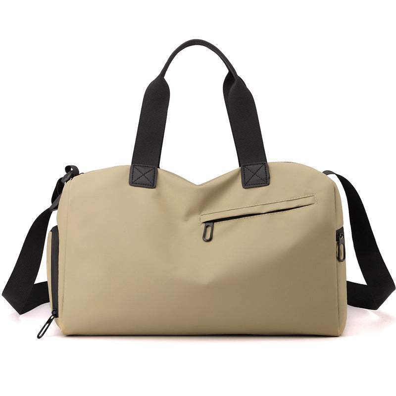 unisex sports and fitness bag, large capacity, wet and dry separation, swimming bag, short trip business travel tote bag