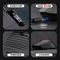 Leikui x8 wireless mouse - bluetooth dual-mode lightweight gaming mouse with rechargeable battery and 2.4g connectivity, featuring screen display