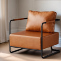 Wrought iron sofa chair retro industrial style light luxury minimalist living room seating area sofa designer single/double small sofa