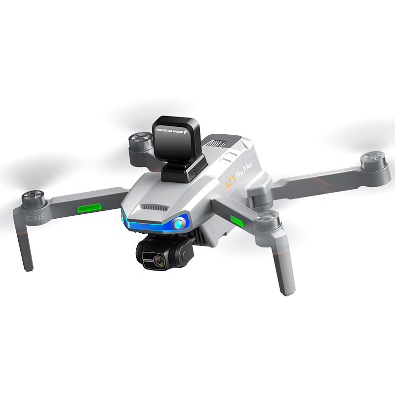 Ae3 drone with 3-axis gimbal, 4k hd aerial photography, screen control, remote control aircraft, gps auto-return, remote control airplane