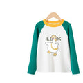 new kids' printed long-sleeve t-shirt/sweatshirt - unisex baby & toddler spring/autumn crewneck base layer