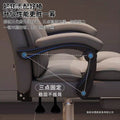 Ergonomic computer chair - comfortable, back-supporting, reclining gaming chair for extended use, ideal for dorms, study, and adjustable height office seating