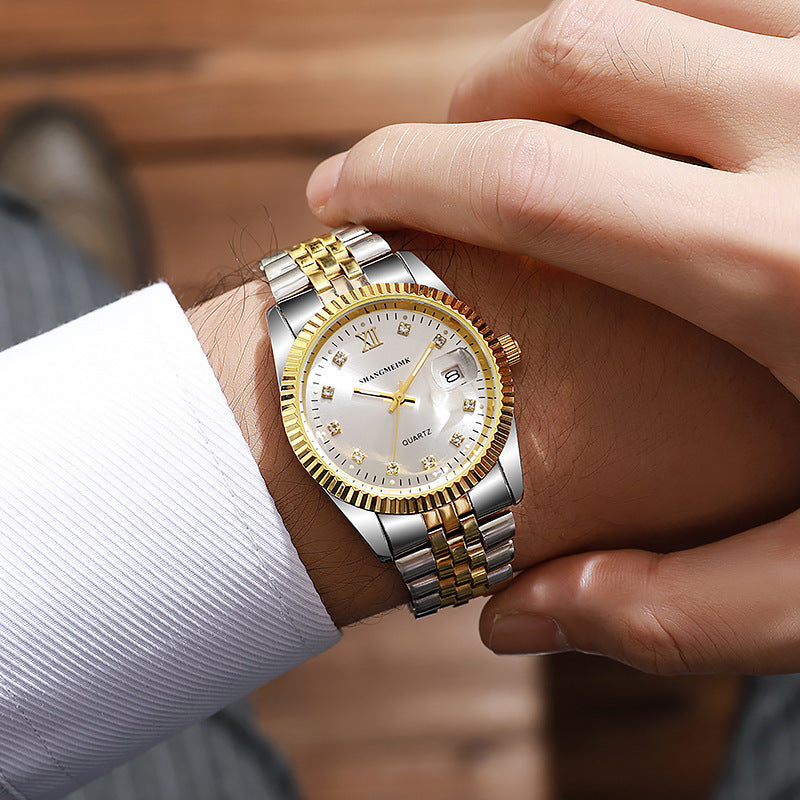 Live streaming traffic business men's watch quartz watch fashion log cross-border foreign trade watch men's watch wholesale