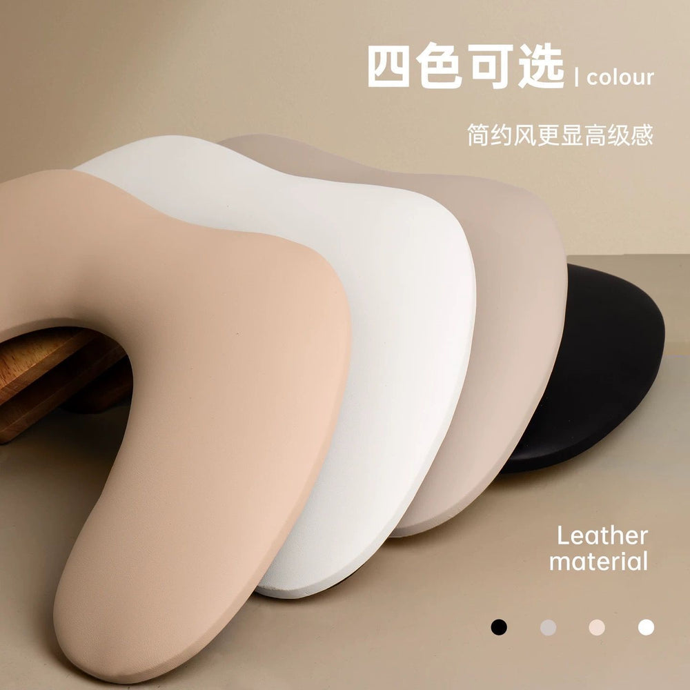 New nail art foldable hand rest with phone holder - u-shaped, tiltable, soft desktop arm support tool, perfect for salon use