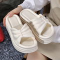 New arrivalcasualfashioneasiest for match sandals and slippers for women eva stepping on shit slippers outwearplaid slip-on outwear shoes
