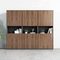 Saint li office file cabinet, wooden low cabinet, floor-standing storage cabinet, storage cabinet, office staff files
