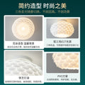 Influencer-approved light luxury fish scale chandelier - nordic cream style for bedroom, living room, dining room, and kids' room - eye-caring scales ceiling light