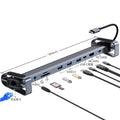 type-c expansion hub 3.0, compatible with macbook apple laptops, 11-in-1 docking station