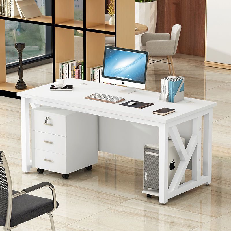 Boss desk office computer desk casual modern for home study desk staff double employee workstation special writing desk